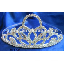 Tiara de couronne de mariage nuptiale (GWST12-208)